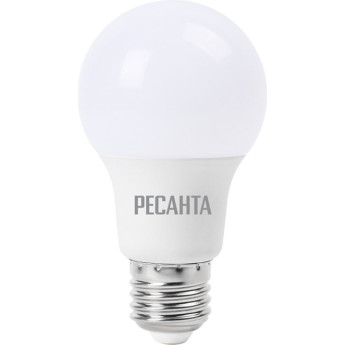 Лампа светодиодная РЕСАНТА LL-R-A60-7W-230-4K-E27